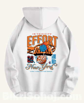 Drop Shoulder Hoodie for Men and Women